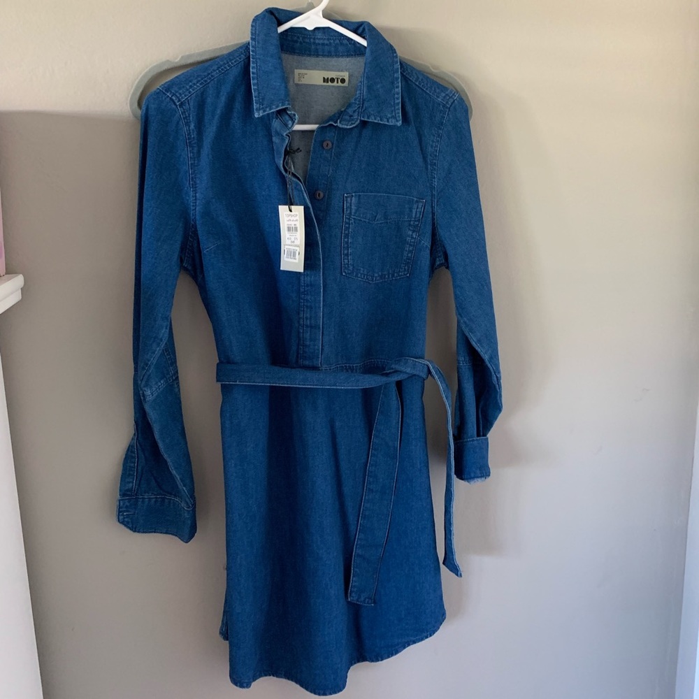 TopShop Denim Dress NWT